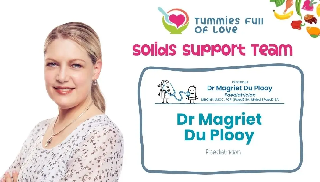 Dr Magriet Du Plooy, Paediatrician