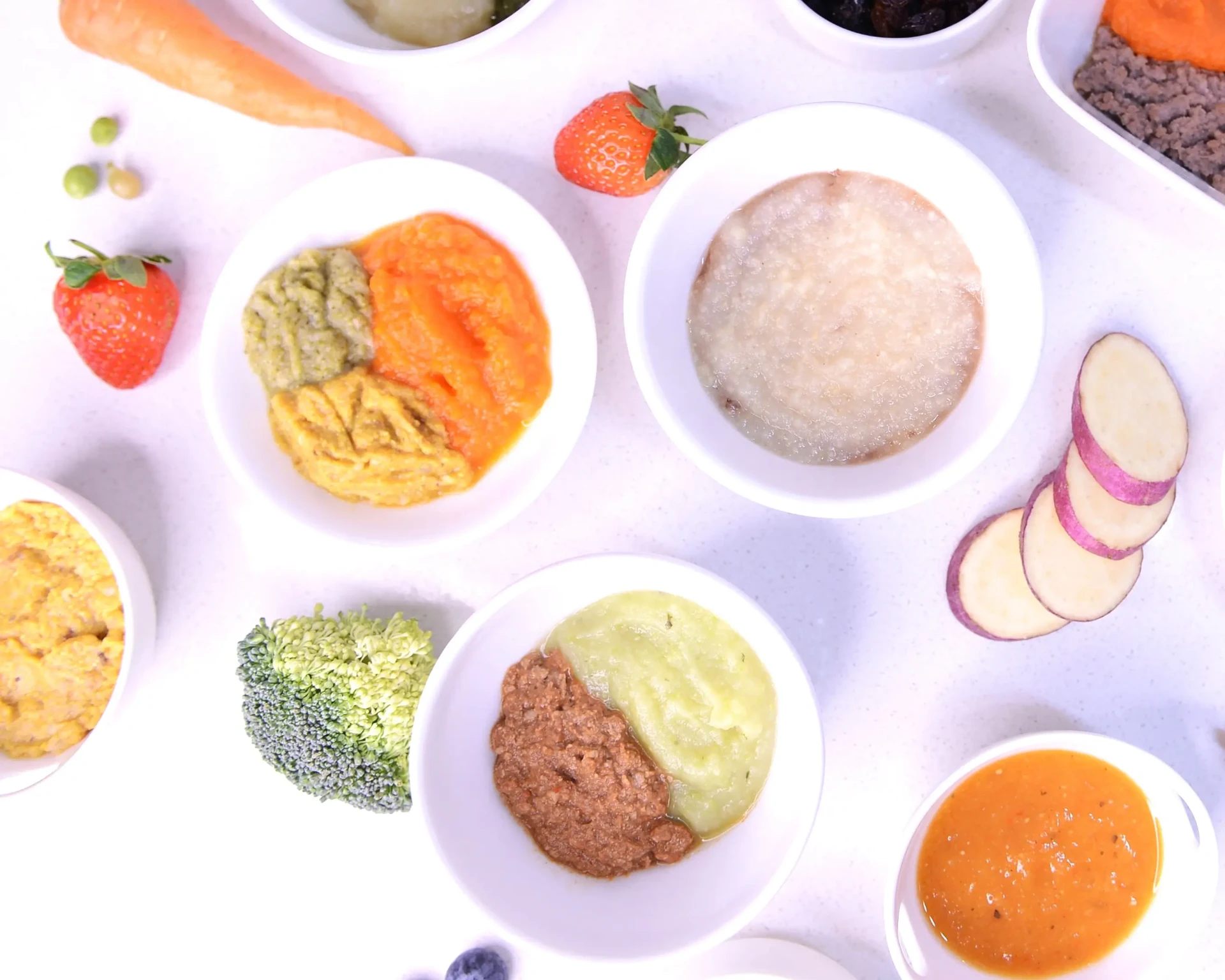 Assorted Tummies Full Of Love baby and toddler meals